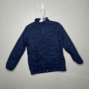 Lands End kids zip up jacket size medium